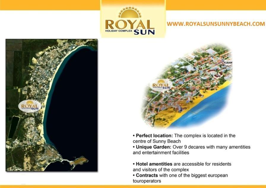 Royal Sun Holiday Apartments Slăntjev Brjag Exteriör bild